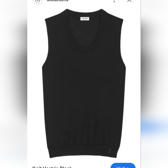 En Thread knit Tank - Picture 3 of 7